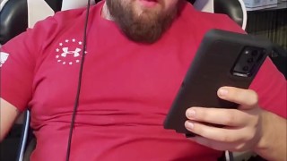 Gaymer Strokes One Out