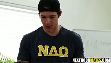 Fraternity Jock Fucks Asian Classmate