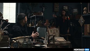 Gay Futa Bondage – Shemale Trans Girl Creampies Tied Up Guy With Massive Cock